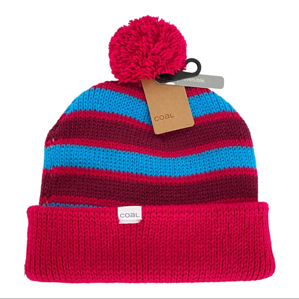 Coal Revert Beanie - Pink, Blue